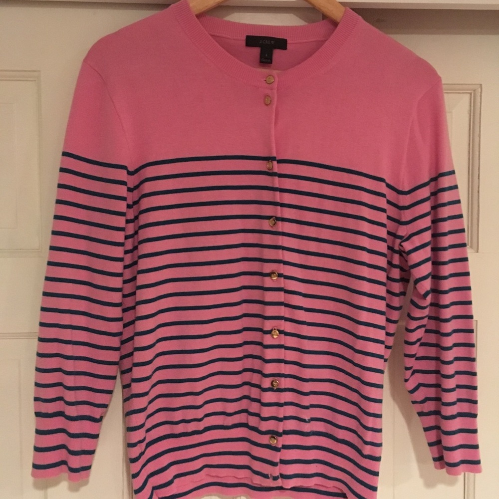 Preppy jcrew cardigan